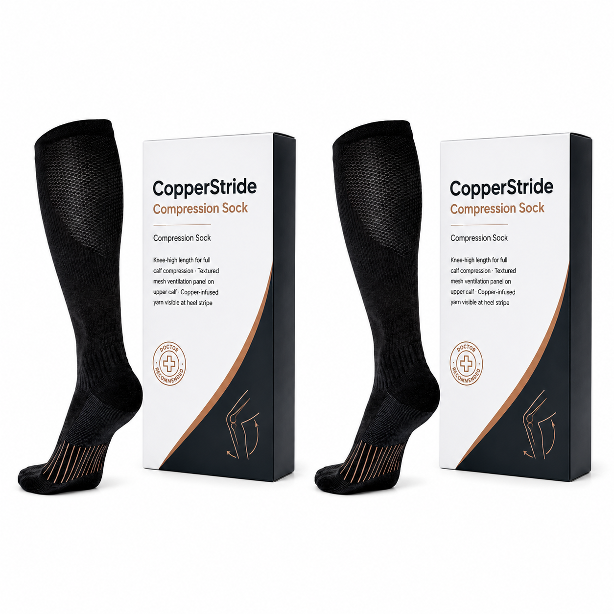 CopperStride Compression Sock