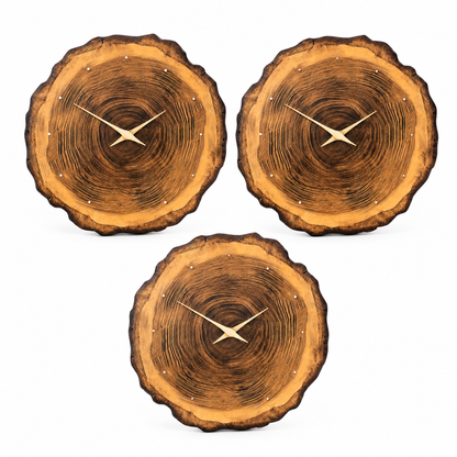 Timbergrain Wall Clock