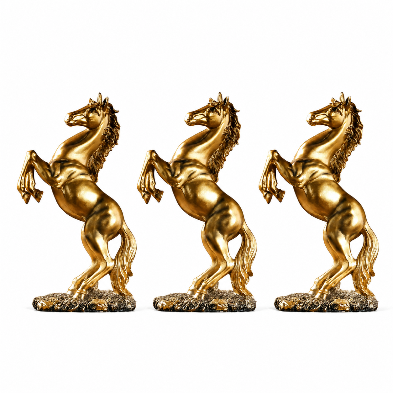 Delacroix Bronze Stallion