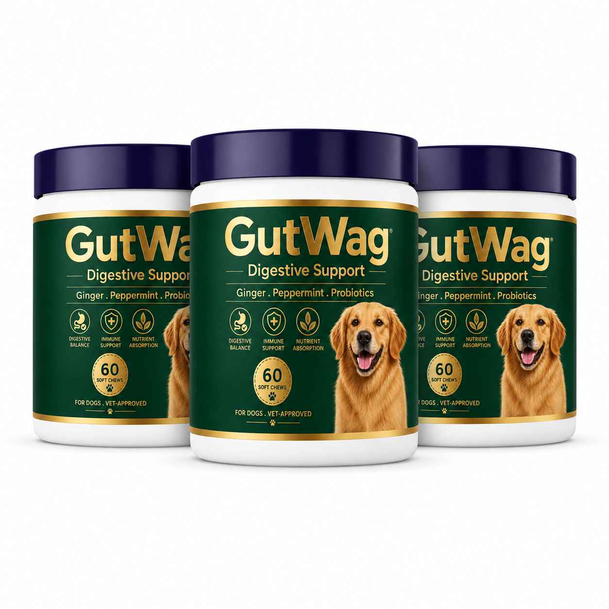 GutWag Digestive Chews
