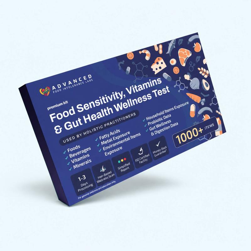 Food Sensitivity, Vitamins & Gut Health Test